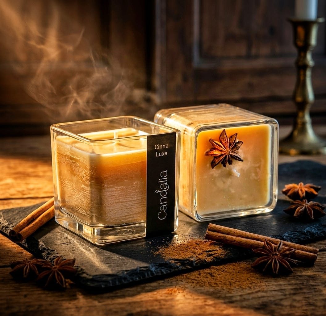 Cina Luxe Square Class Fragrance Candle